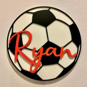 Soccer Keychain